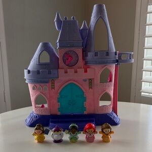 Fisher Price Little People Disney Princess Musical Songs Palace Castle
